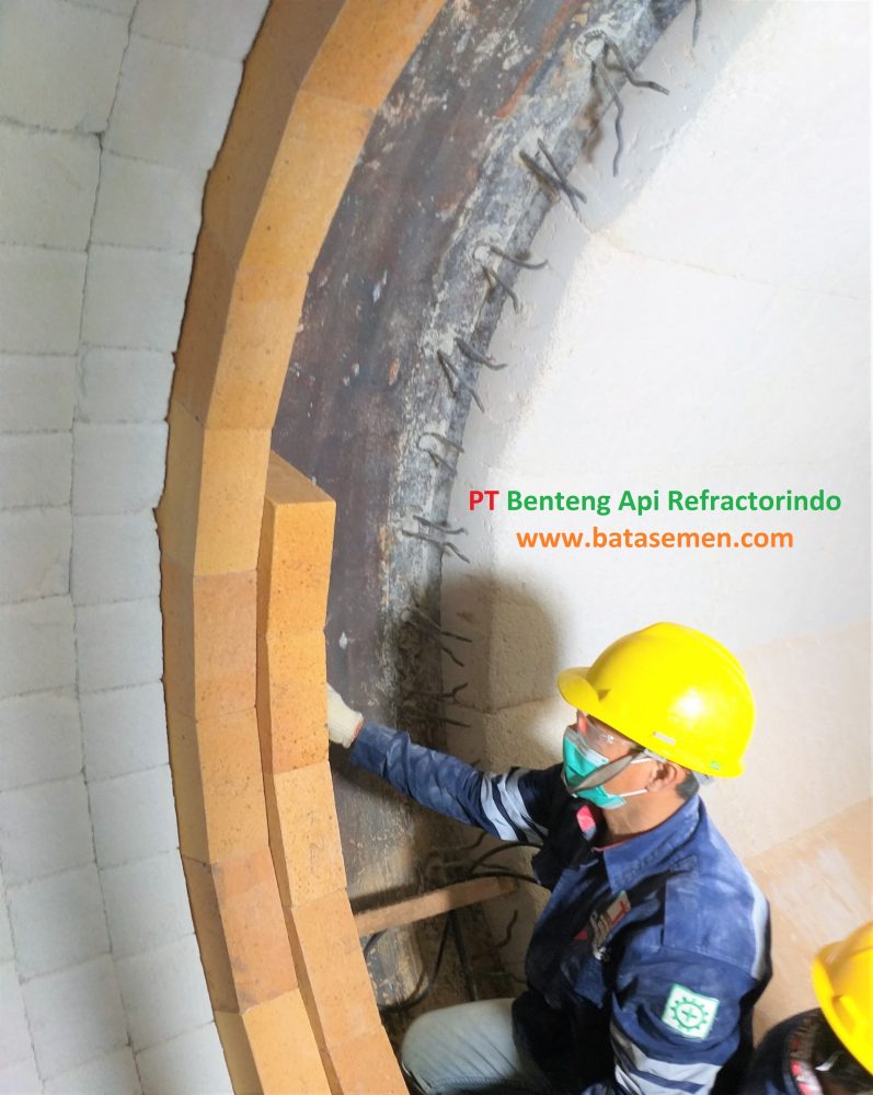 Pasang Bata Api Rotary Kiln